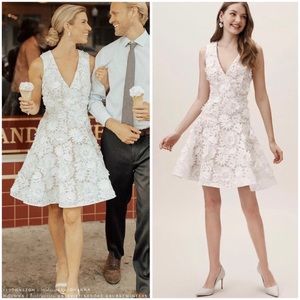 BHLDN Melbourne Floral Appliqués Dress